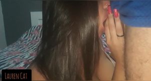 Fiz Um Delicioso Boquete E Ele Gozou Na Minha Boca / Blowjob with Cumshot