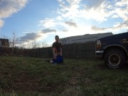 Morning Cum Outside (Onlyfans.com/Flint-Wolf)