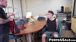 Perps4Sale.com - Inked gay stud Dez Irez rides hunk officer Sean Duran dick