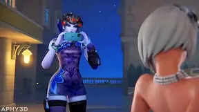 Horny Bride-To-Be Ashe Fucks Before Wedding In naughty 3D Hentai Scene