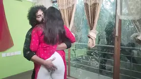 Vaishnavy and Sharun Raj ass romance in churidhar, Ass kissing romance by mallu couple, Hot ass press and ass kissing romance