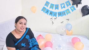 Bhabhi Surprised Brother-in-law on His Birthday and Gave Him Her Pussy as a Gift, Full Video