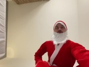 Macrophilia - giant Santa boot crush