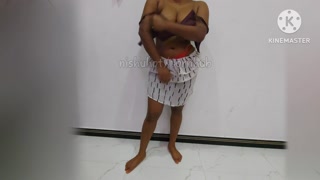 Sri lankan office girl dressing&amp;undressing