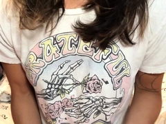 Pale amateur teen brunette Lynn Love