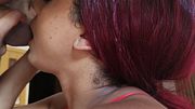 Unstoppable cock fuels black swan's forbidden deepthroat ecstasy