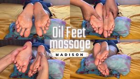 Oil Foot Massage: All Over my soft soles and toes