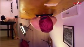 Hot Sweet Boy Gets Raw Bareback Fucked Deep at Czech Gloryhole - Xl Cock Breeding on Fuck Bench