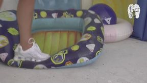 Inflatables under Sneakers and High Heels