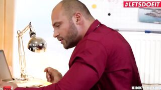 KINKY INLAWS - Step-Daughter Nicole Love Goes To Banged! Stepdad In His Office - LETSDOEIT