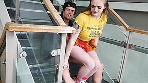 Unexpected public fuck with obedient teen - Lustery