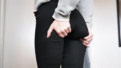 Black Jeans Panty Ruined Solo Worship