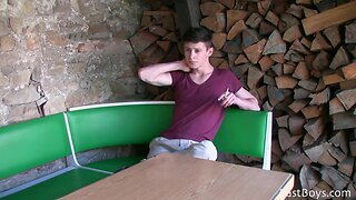 Teenage lovely twink outside webcam