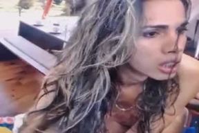 2 dirty Colombian Trannys Having ass-fuck hump
