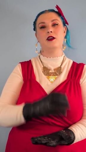 Vampire Glove JOI & Caged for Locktober - Solo Girl