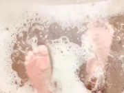 Get lit and watch Kay’s soapy foot show