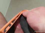 Big hairy muscle bear sends his dirty underwear to Aussie Koby Falks