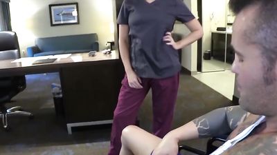 Nurse MILF Mom Soothes Injured Son Part 1