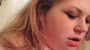 An erotic night getting face fucked and titties sucked