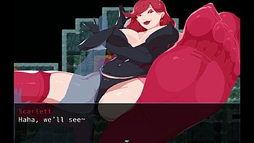 Tower Trample [ FEMDOM Hentai Game ] Ep.3 HIGH HEELS fetish domination !