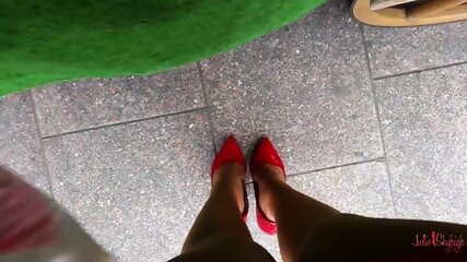 Walking in heels