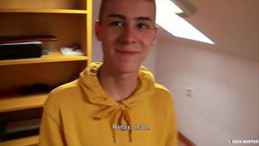 Kinky Czech Hunter Offers Big Bucks for Steamy Gay Sex & Anal Fingering Fun