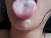 Chilena lunadicta Golpeada y escupida