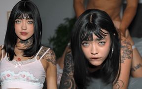 Mexican Goth Girl Gets Sex Therapy