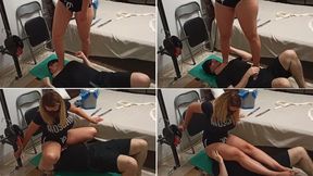 80) Trampling and facesitting without mercy