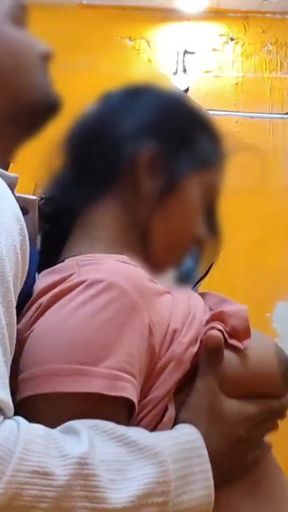 Spectacular moment from &quot;Desi village boy his younger stepsister breasts and inserted his big cock in her tight pussy  - &quot;