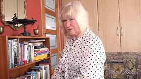 Aunt Judy's - Your 69yo Busty GILF Stepmom Louise Catches You Watching Mature Porn
