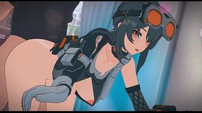 [Sound]ZZZ Grace Howard hentai animation