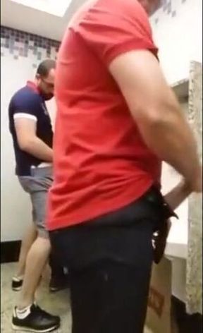 Breeding a Slut: Bareback in a Public Bathroom Orgy