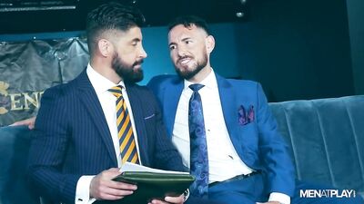 The Suited Seduction: Offre Contingente, a Gay Porn Video