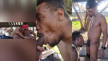 Fui foder no mato e virou suruba