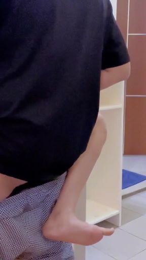 Stunning moment from "Boarding house woman approaches boarding house residents in the kitchen"