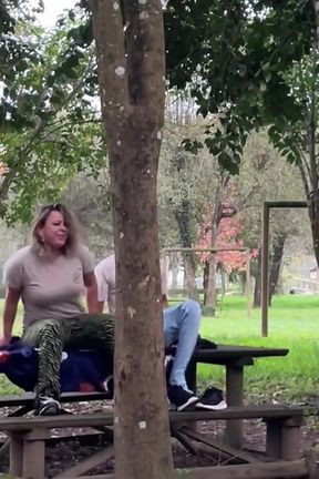Stepmother Gets Caught Having Sex Outdoors