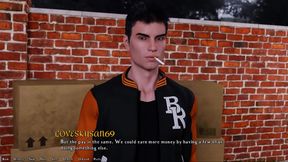 Lucky Guy Gets Wild 3D Hentai Anime Action With Sexy Visual Novel Girls