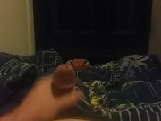 Trans Girl cums hard (pre hormones)