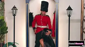 Latina Shemale Gets Barebacked By A Guard With Bianka Nascimento