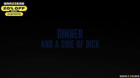 Forking Food and a Dick&#x1F346;-Side Dish.