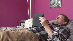 Stepdoather Keisha Grey gets her cunt licked & pounded