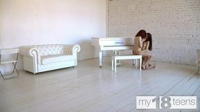 my18teens - yukki amey and lambie have hot lesbian sex in music class (4k)