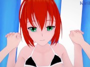 Chise Hatori and I have intense sex on the beach. - The Ancient Magus' Bride Hentai