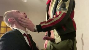 Part 1. Menatplay. Office Workers Kinkysirius in Suit Was Fucked Hard by Leather Bear