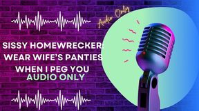 Sissy Homewrecker: Wear Wife’s Panties When I Peg You AUDIO ONLY