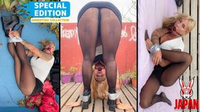 Roleplay: DID in a backyard | Ingalls (ARGENTINA) tied with tape by her hands and feet