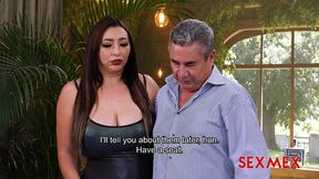 sexmex - the busty milf and the waiters . kari cachonda