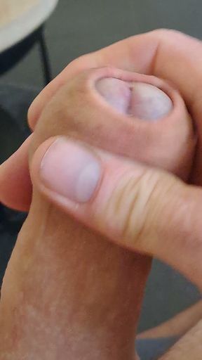 short wank after watching porn