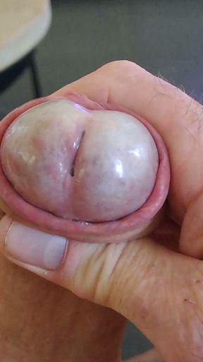 short wank after watching porn